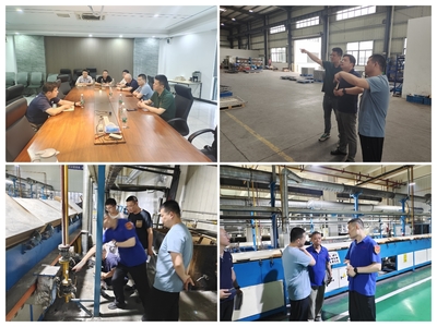 區(qū)應(yīng)急管理局黨攜專家對(duì)企業(yè)開展安全生產(chǎn)執(zhí)法檢查